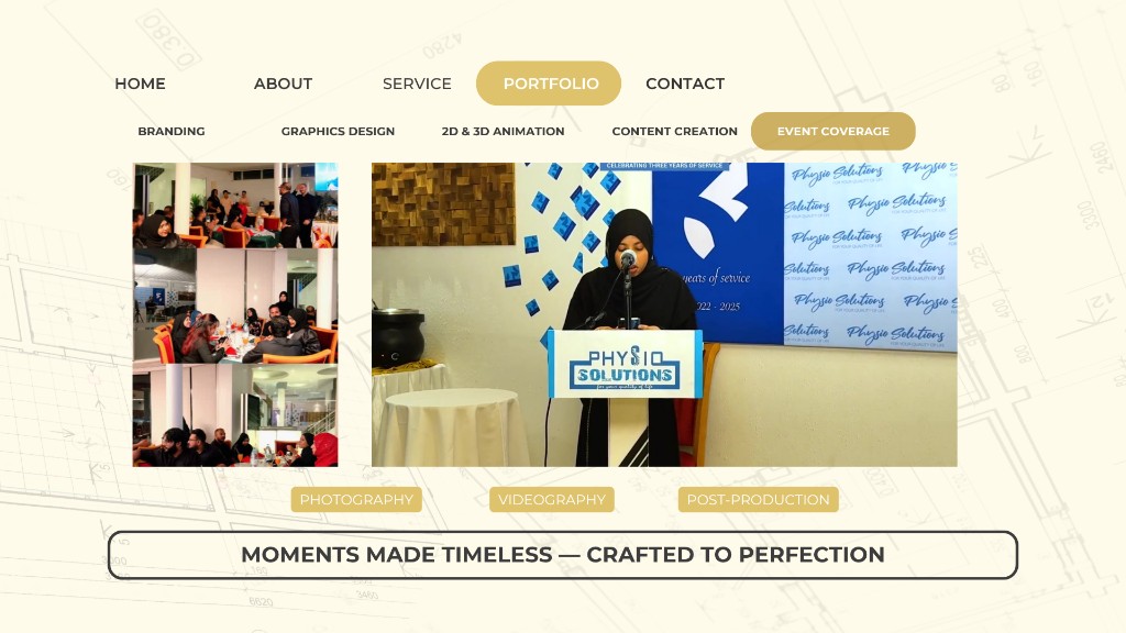 BACS Media Kit 2025 page 8: Portfolio: Event coverage